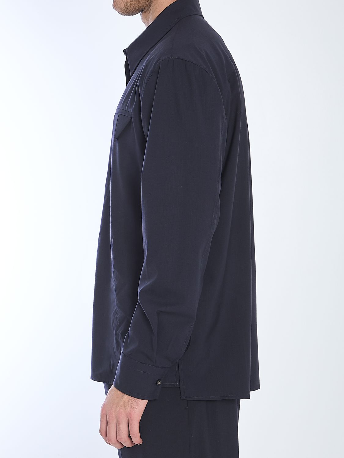 BOTTEGA VENETA Fine Wool Shirt for Men - Size IT 50