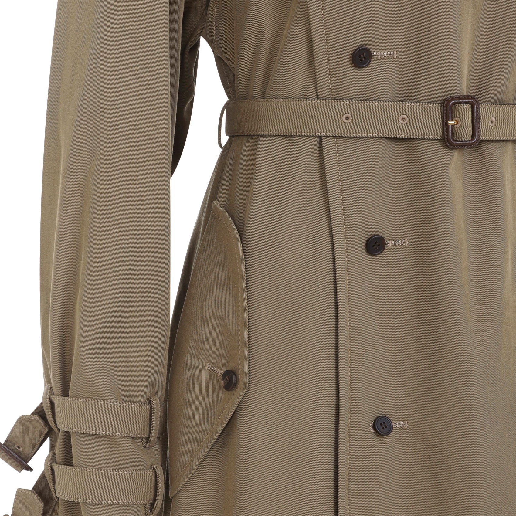 CARVEN Men's Classic Trench Jacket