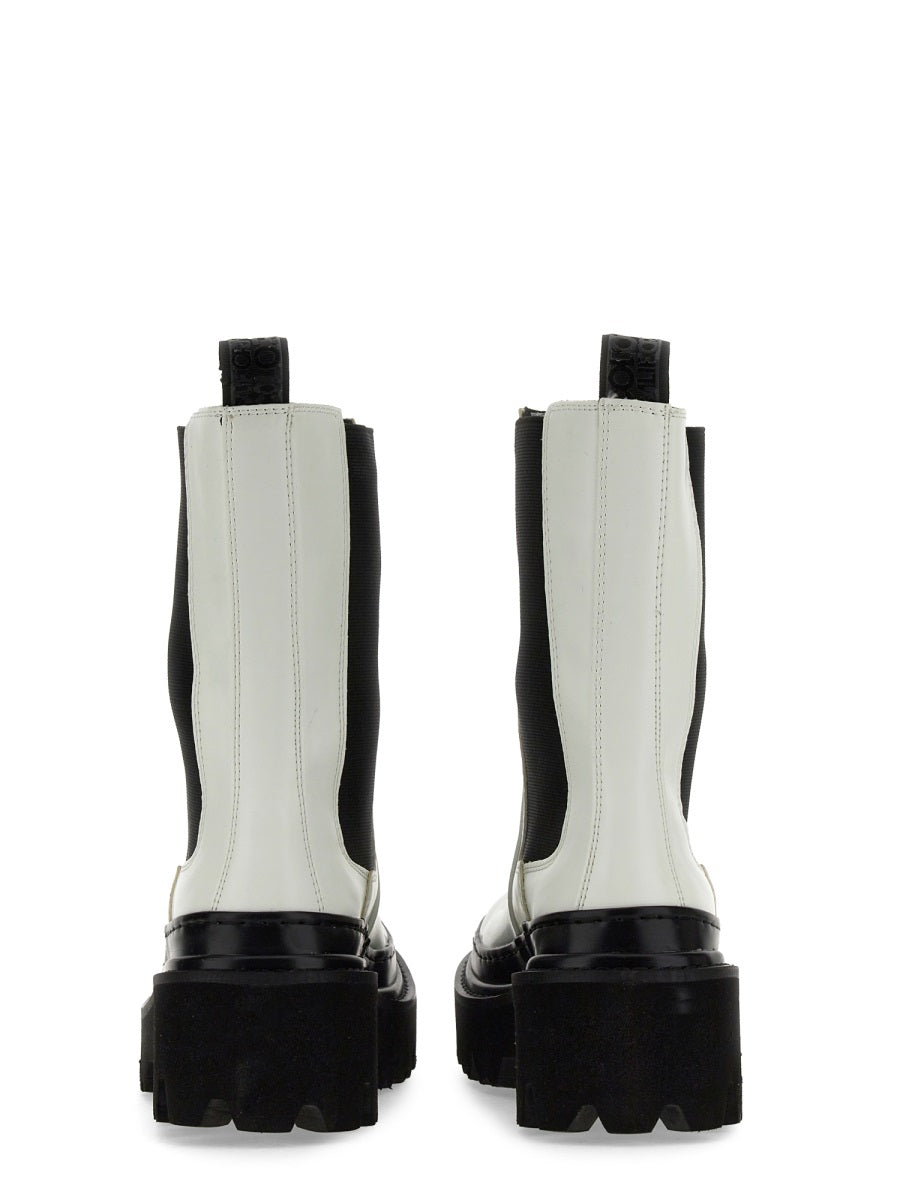 COLORS OF CALIFORNIA Stylish Beatle Boot with 5.5 cm Rubber Sole for Women