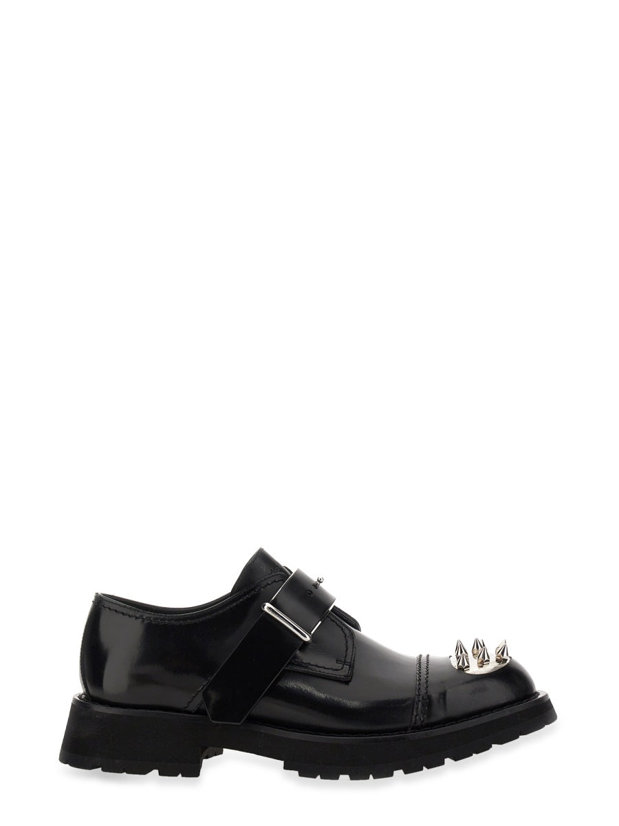 ALEXANDER MCQUEEN Studded Derby Dress Loafers for Men