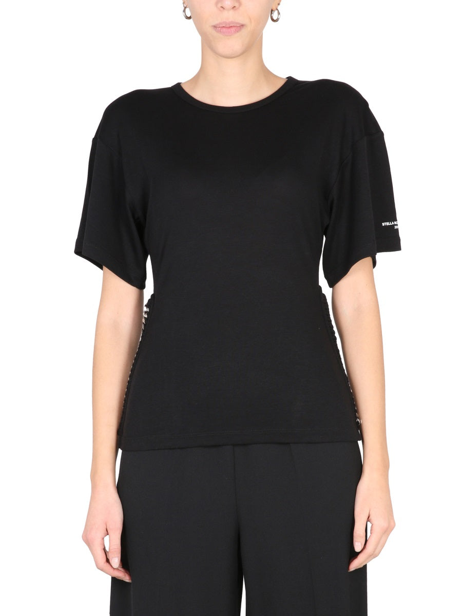 STELLA McCARTNEY Chain Detail Crew-Neck T-Shirt