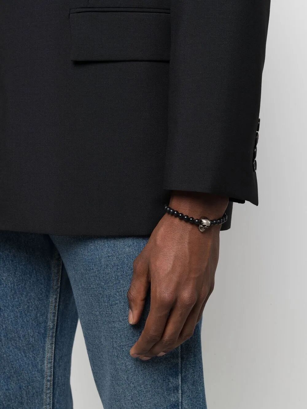 ALEXANDER MCQUEEN Skull Beaded Bracelet