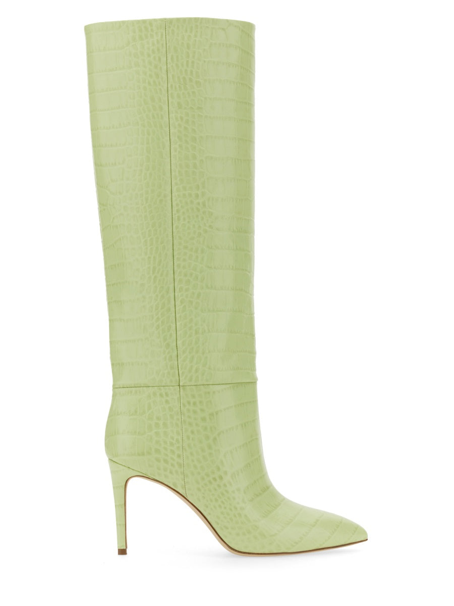 PARIS TEXAS Mini Stiletto Knee High Boot 85