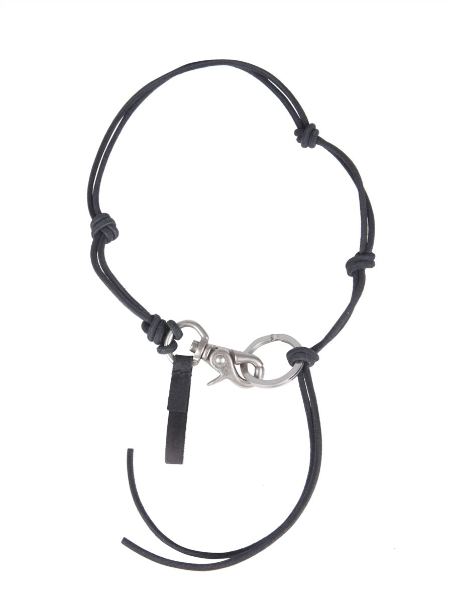 OUR LEGACY Ladon Mini Leather Necklace