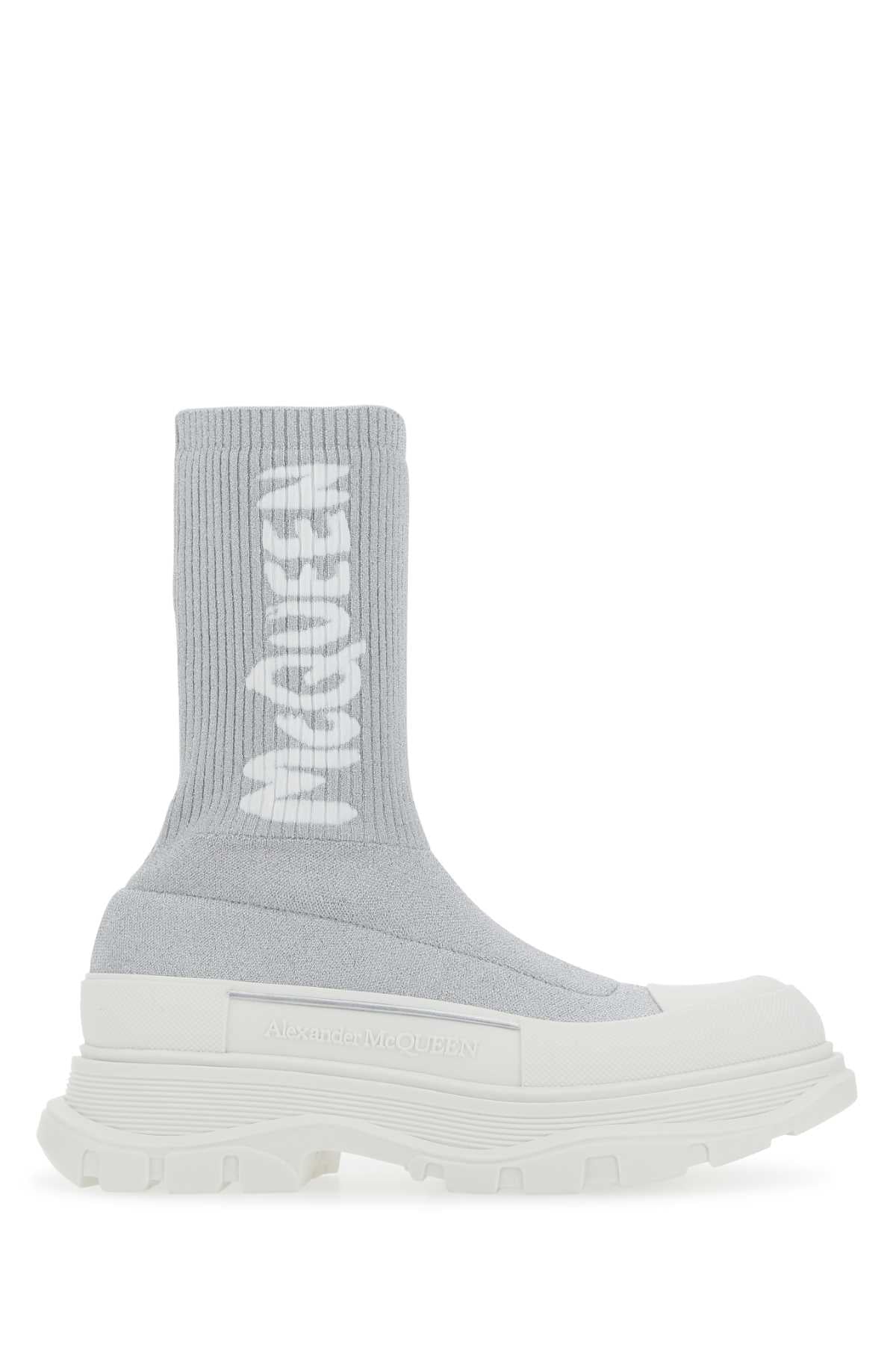 ALEXANDER MCQUEEN Stretch Nylon Tread Slick Sneakers for Women
