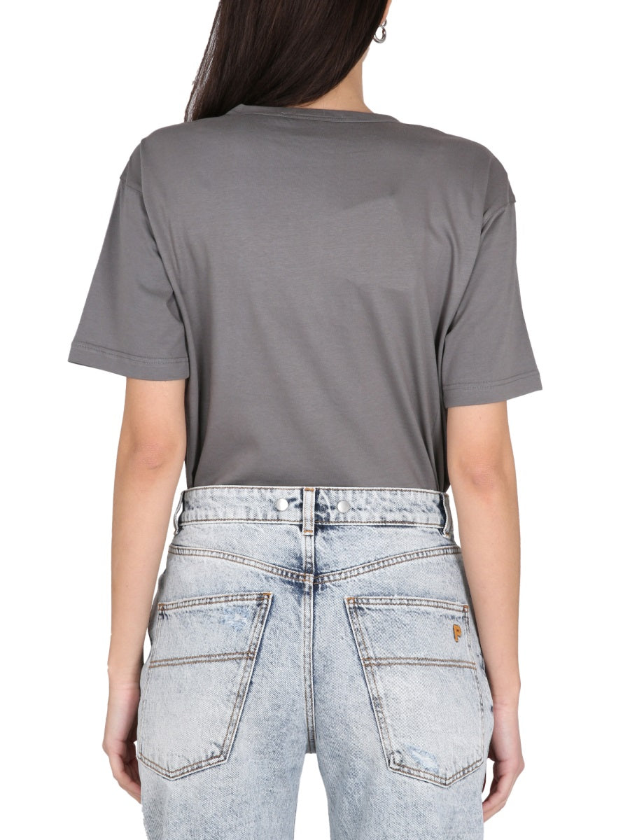 PHILOSOPHY DI LORENZO SERAFINI Peanuts Print Women's T-Shirt with Necklace