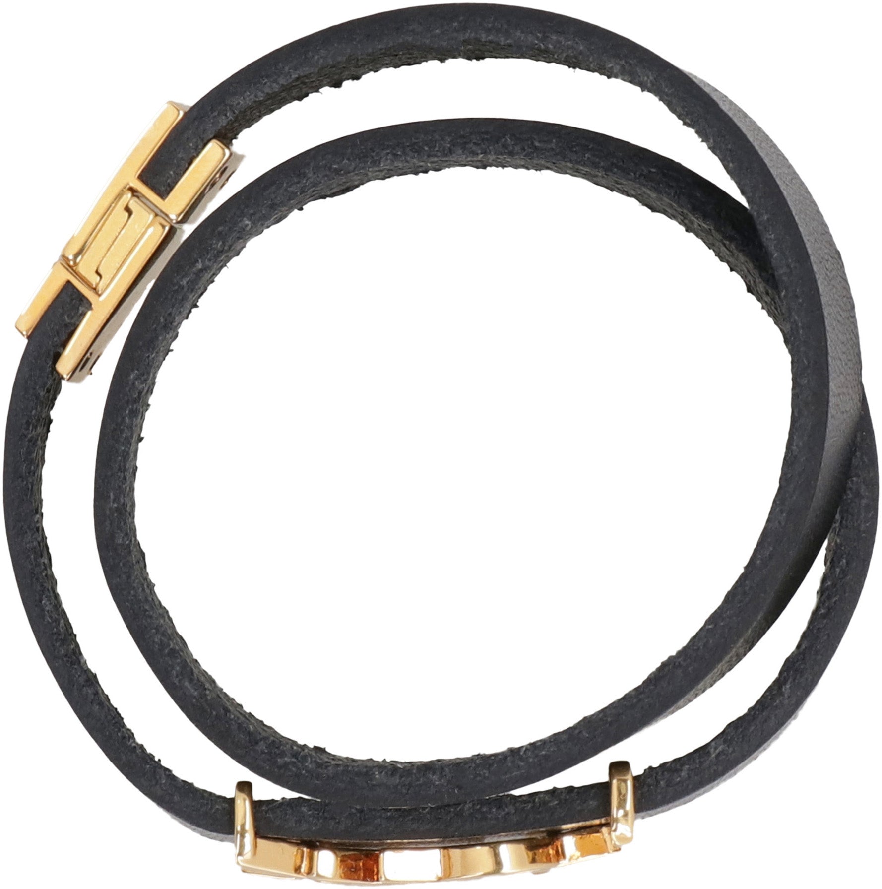 SAINT LAURENT Leather Opyum Bracelet for Men