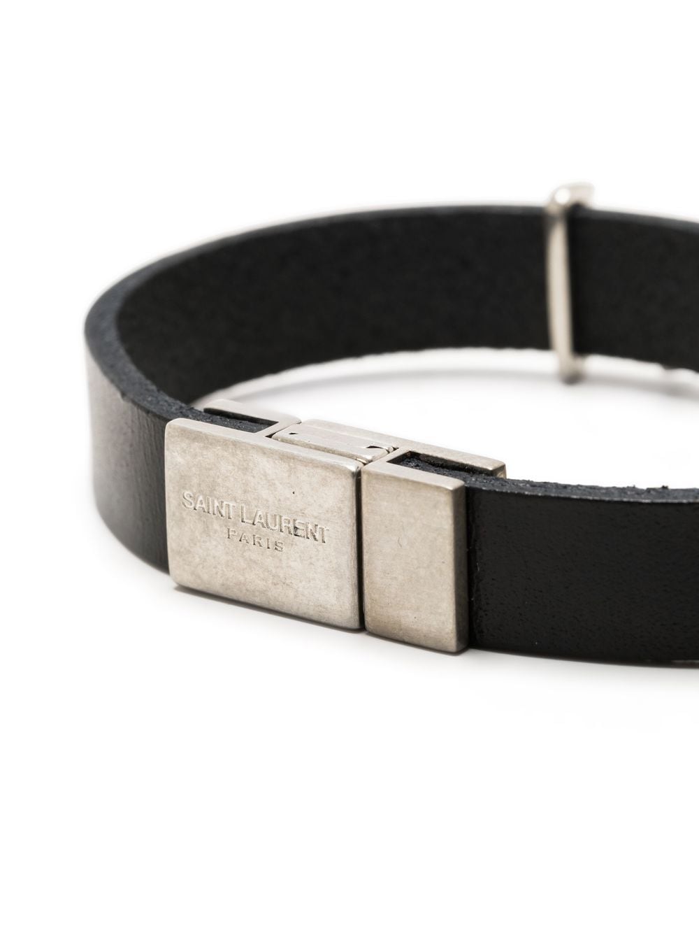 SAINT LAURENT Leather Bijoux Bracelet for Women - FW24 Collection