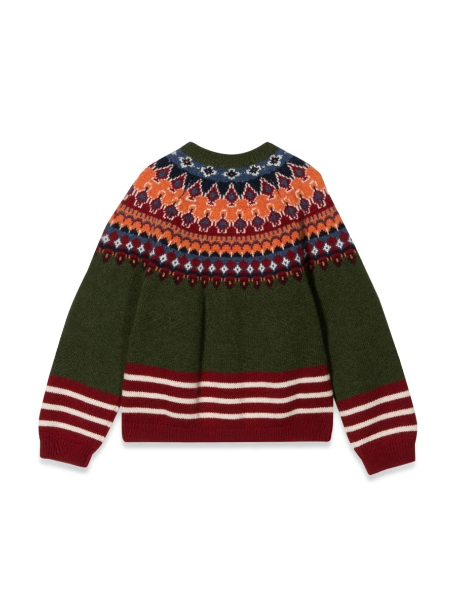 DSQUARED Mini Cardigan with Buttons for Girls