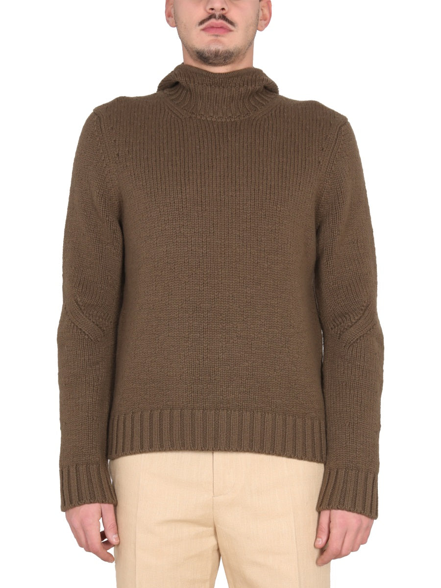 BOTTEGA VENETA Textured Hooded T-Shirt for Men