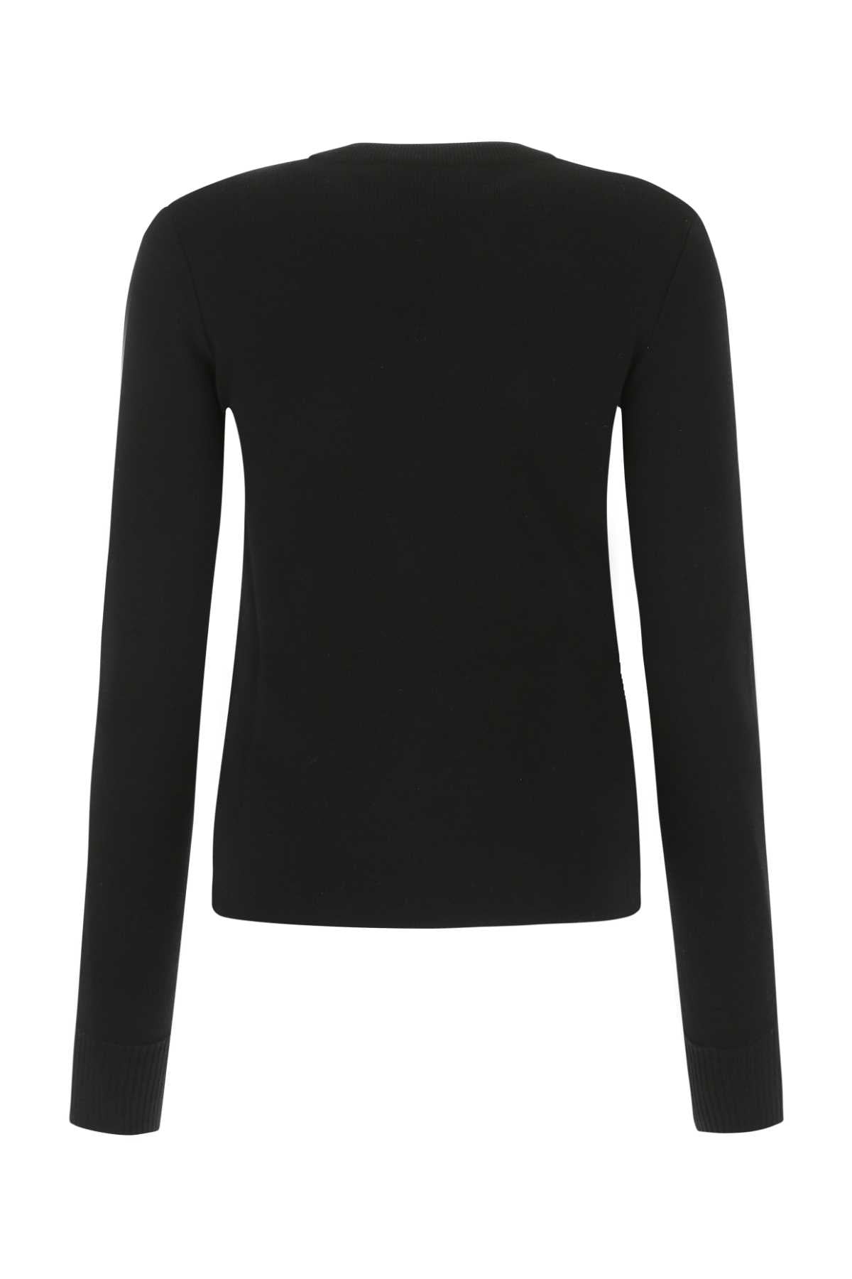ALEXANDER MCQUEEN Stretch Wool Blend Pullover Sweater for Women
