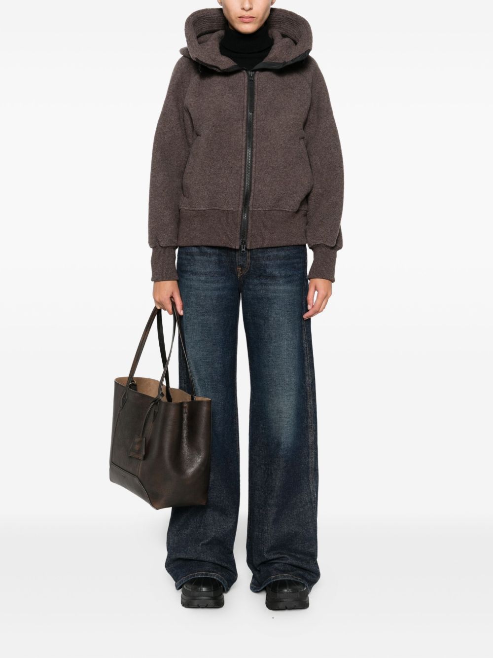 CANADA GOOSE Wool Blend Bomber Jacket