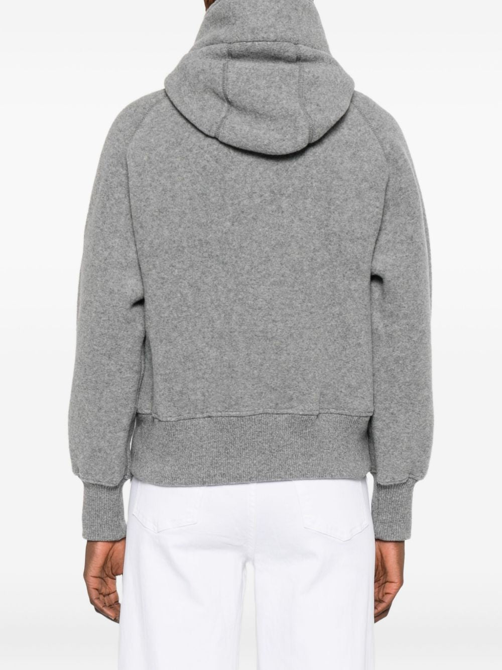 CANADA GOOSE Wool Blend Bomber Jacket with Classic Hood for Women