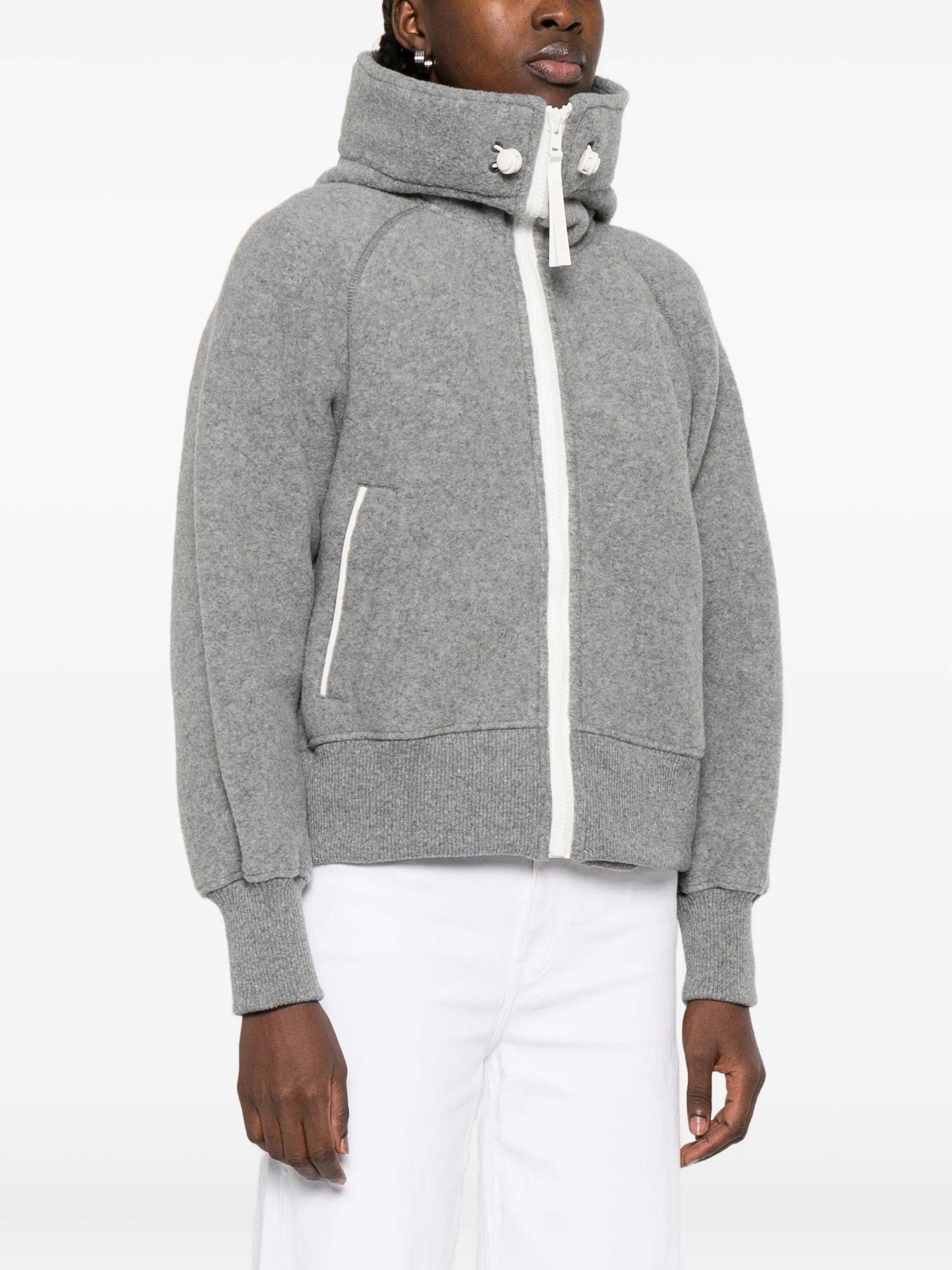 CANADA GOOSE Fixed Hood Fleece Bomber Jacket for Women