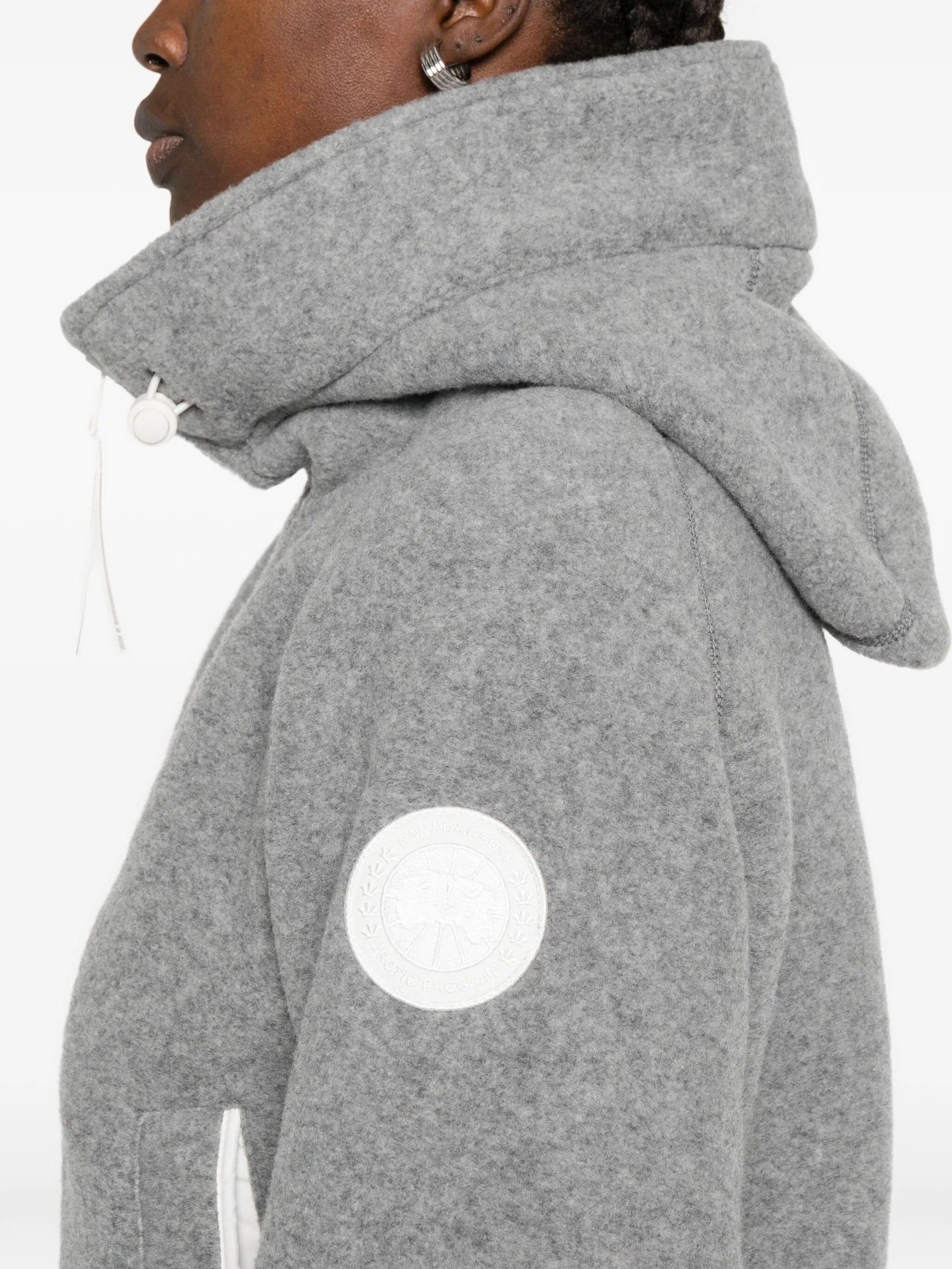 CANADA GOOSE Fixed Hood Fleece Bomber Jacket for Women