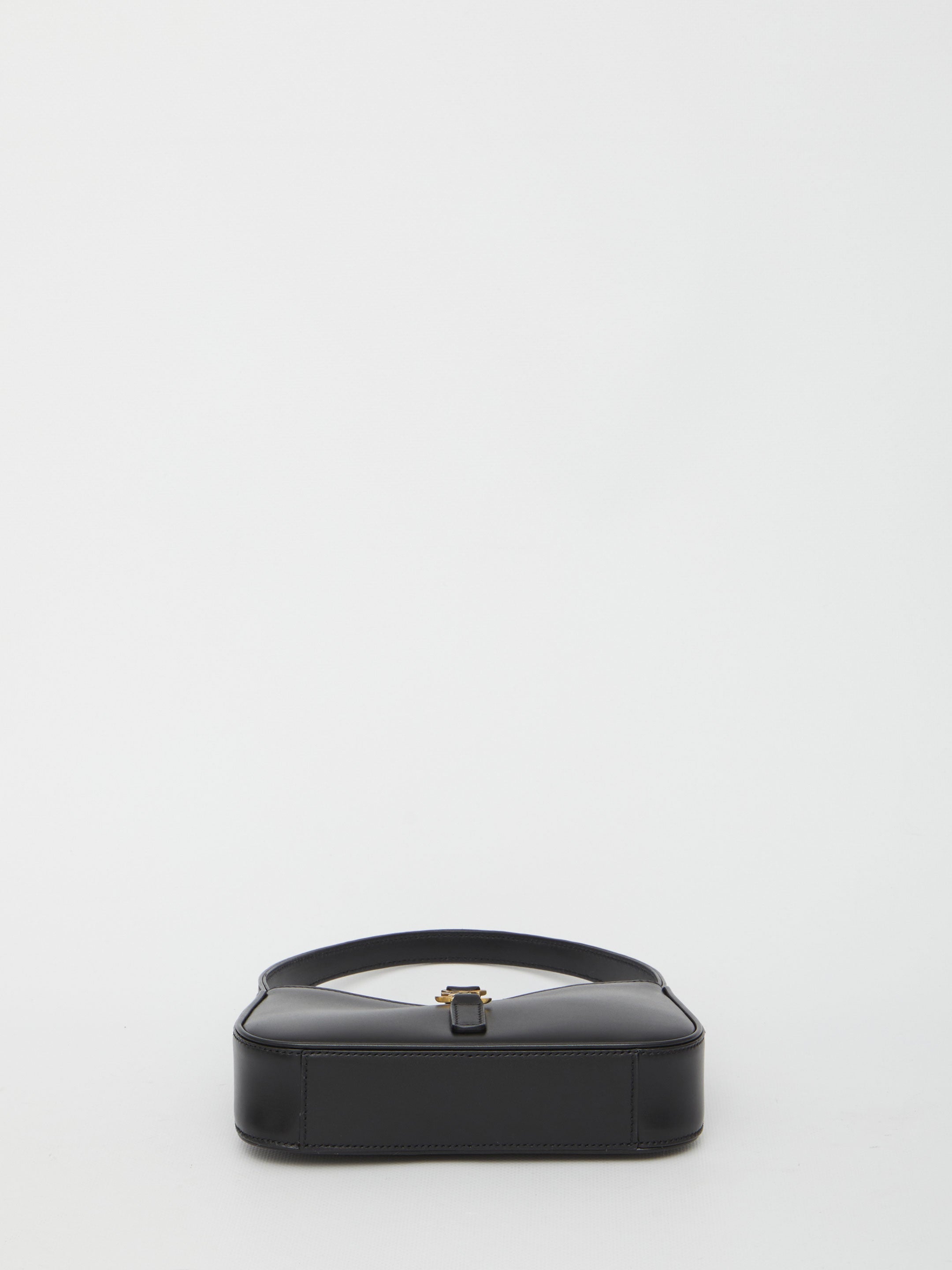 SAINT LAURENT Mini Smooth Leather Handbag with Suede Lining