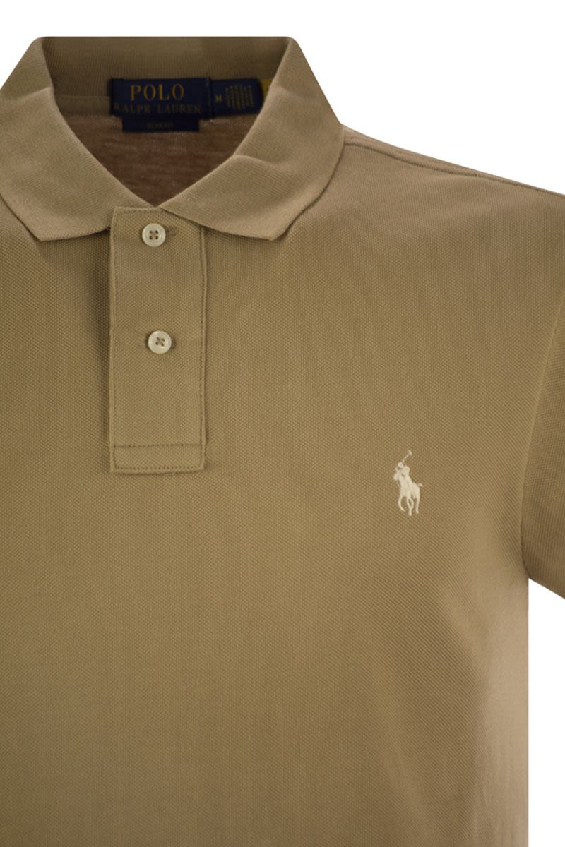 POLO RALPH LAUREN Slim-Fit Pique Polo Shirt
