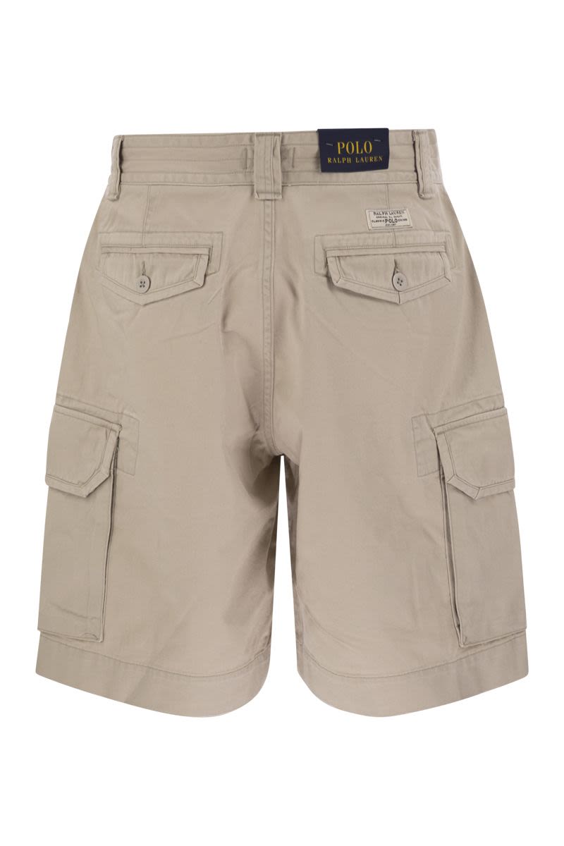 POLO RALPH LAUREN Classic Fit Twill Cargo Shorts for Men