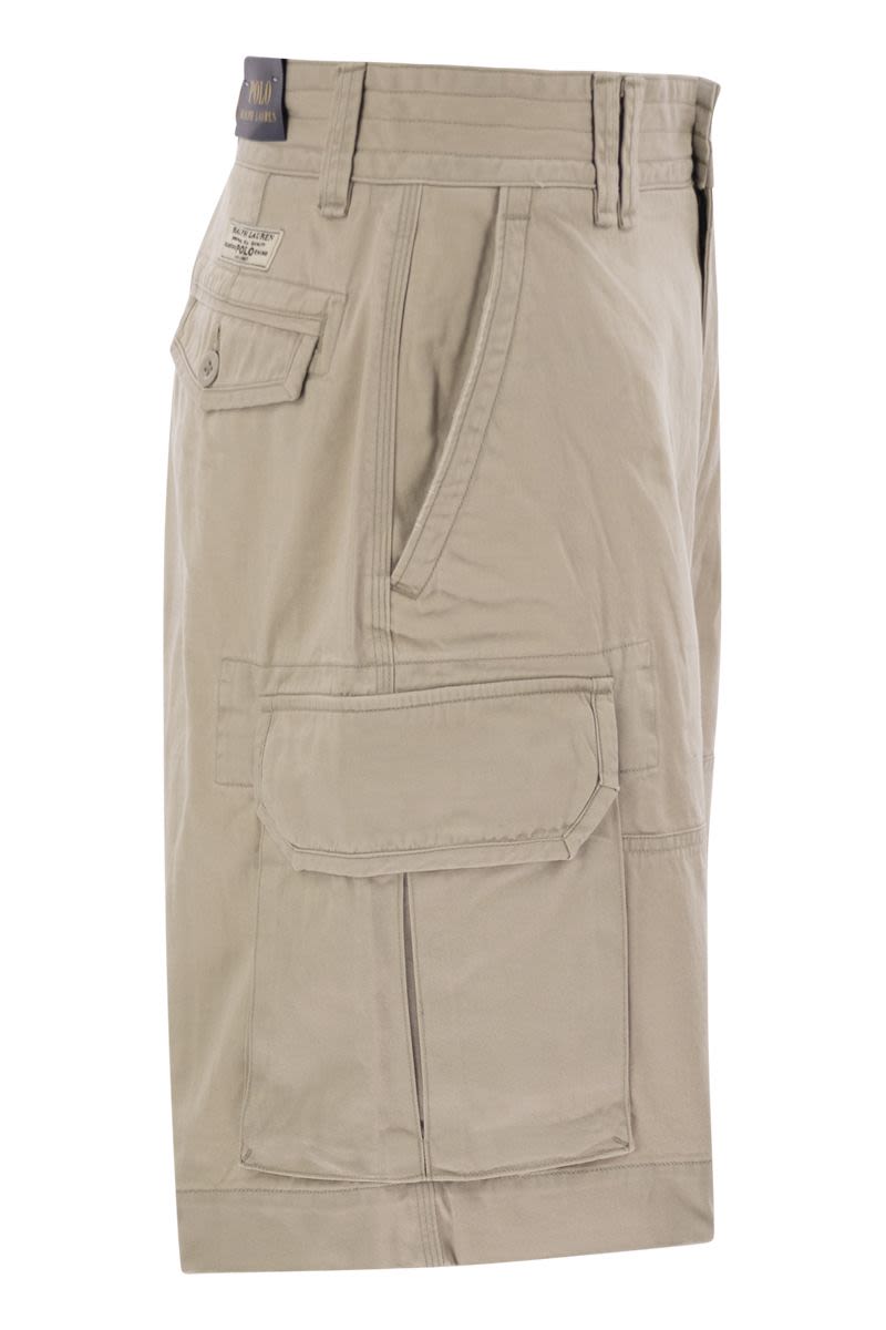 POLO RALPH LAUREN Classic Fit Twill Cargo Shorts for Men