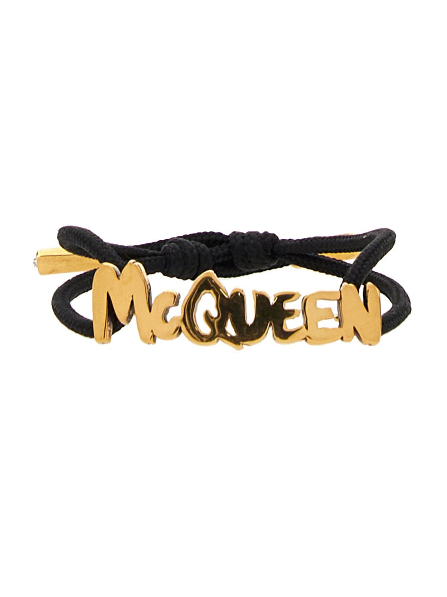 ALEXANDER MCQUEEN Graffiti Logo Bracelet