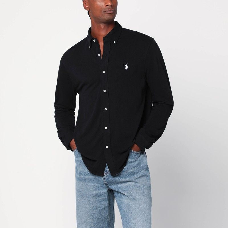 POLO RALPH LAUREN Featherweight Mesh Button-Down Shirt