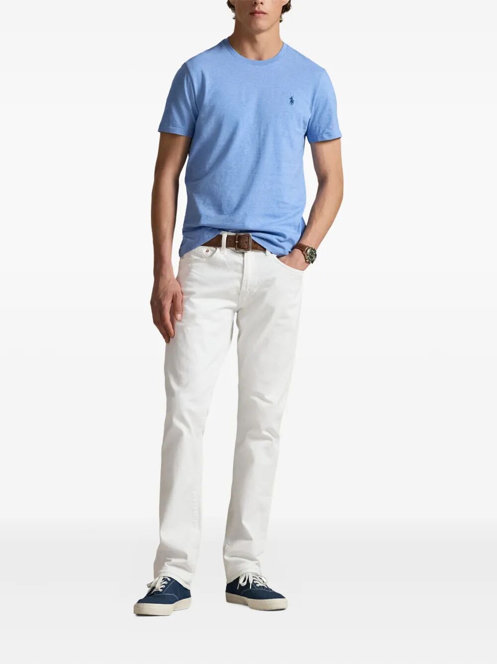 POLO RALPH LAUREN Round Neck Short-Sleeve T-Shirt for Men