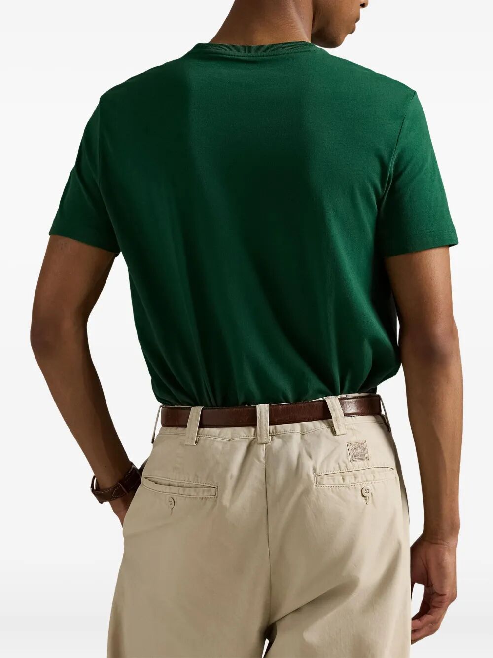 POLO RALPH LAUREN Cotton T-Shirt with Embroidered Logo