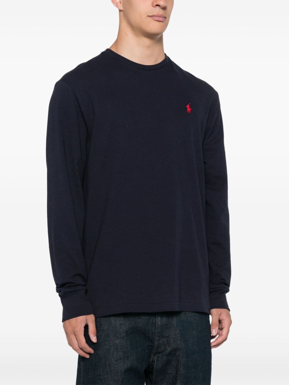 RALPH LAUREN Classic 100% Cotton Sweater for Men