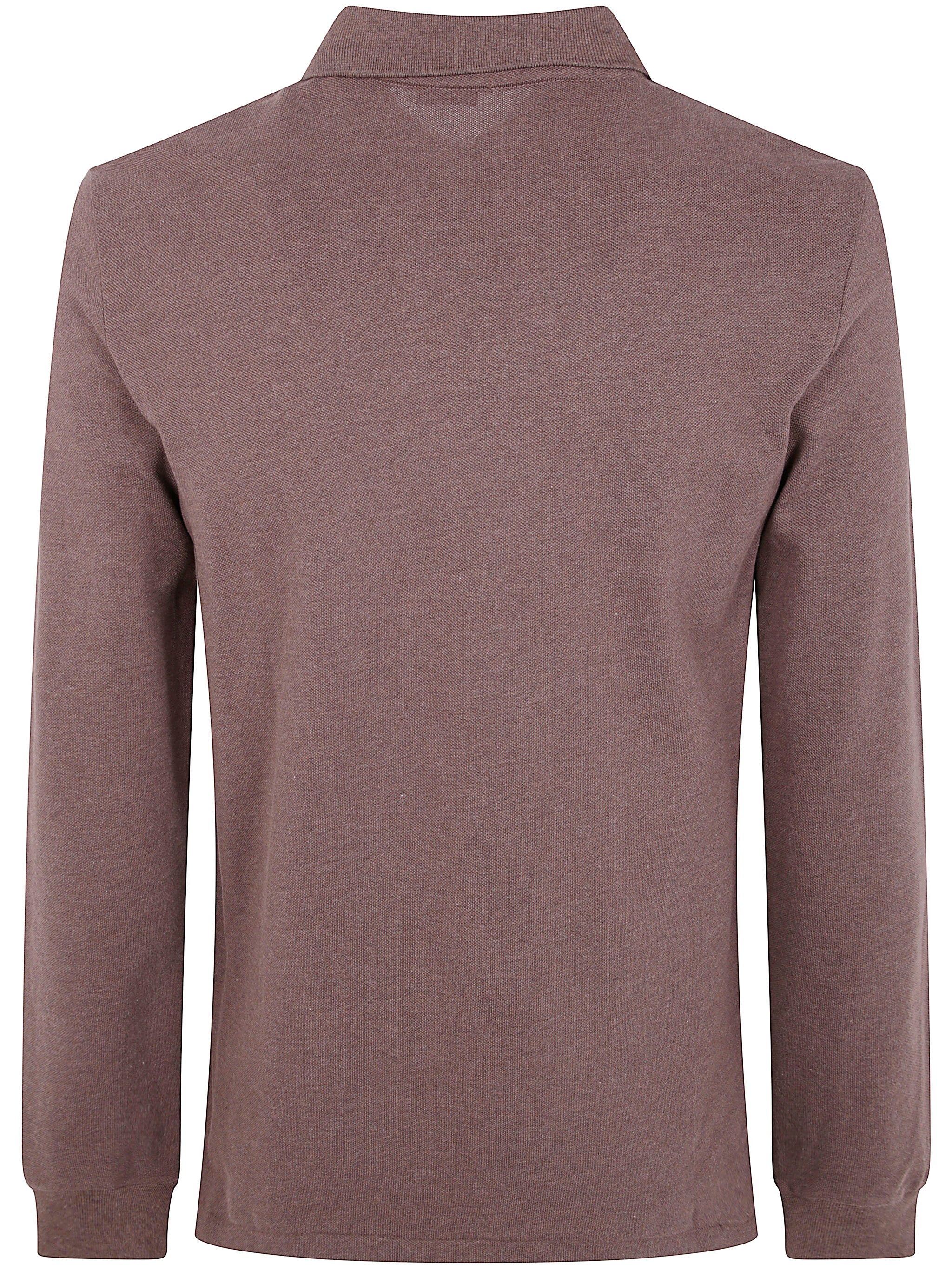 POLO RALPH LAUREN Long Sleeve Knit Polo Shirt for Men - FW25 Collection