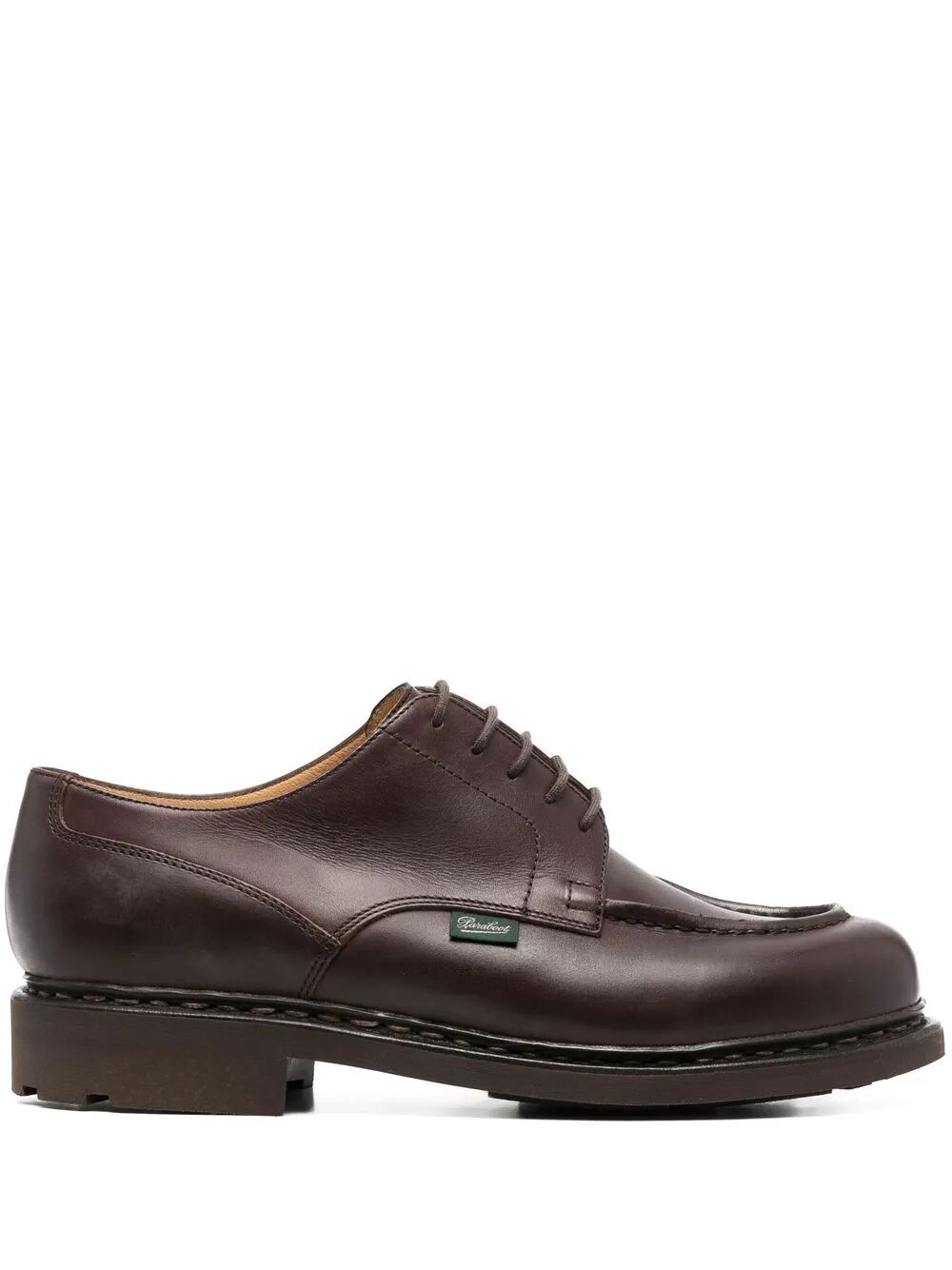 PARABOOT Chambord Smooth Leather Derby Dress Shoes for Men