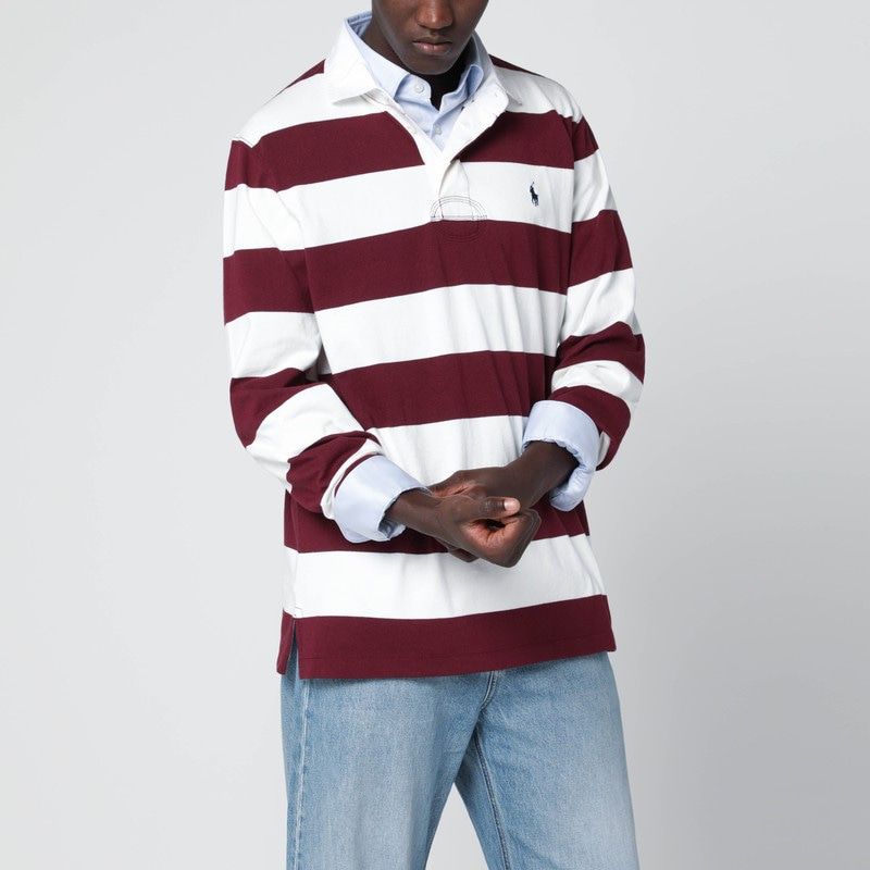 POLO RALPH LAUREN Classic Fit Striped Polo Shirt for Men