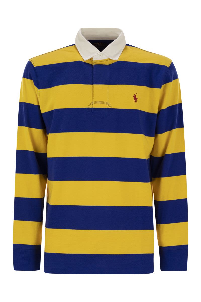 POLO RALPH LAUREN Men's Long-Sleeved Rugby T-Shirt