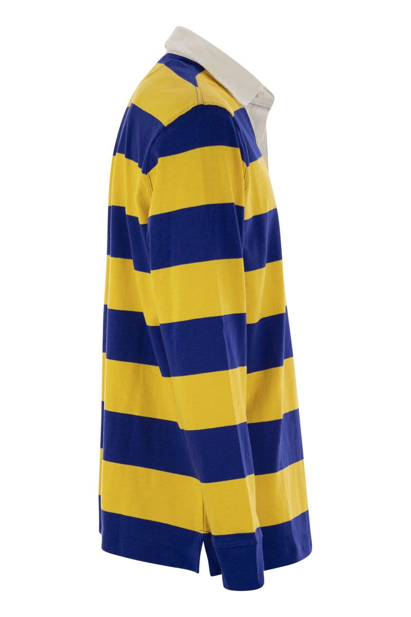 POLO RALPH LAUREN Men's Long-Sleeved Rugby T-Shirt