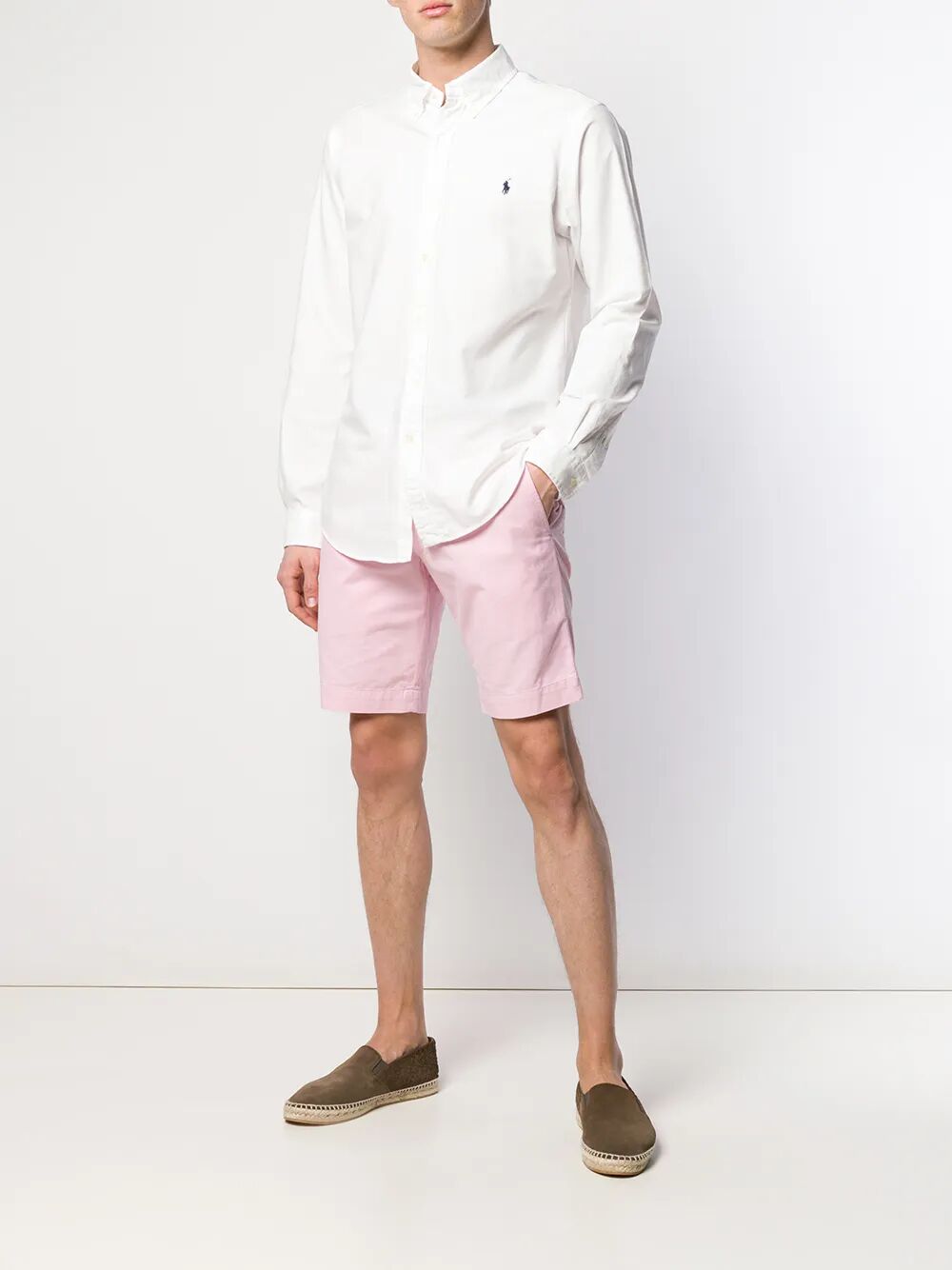 POLO RALPH LAUREN Classic Long Sleeve Sport Shirt for Men