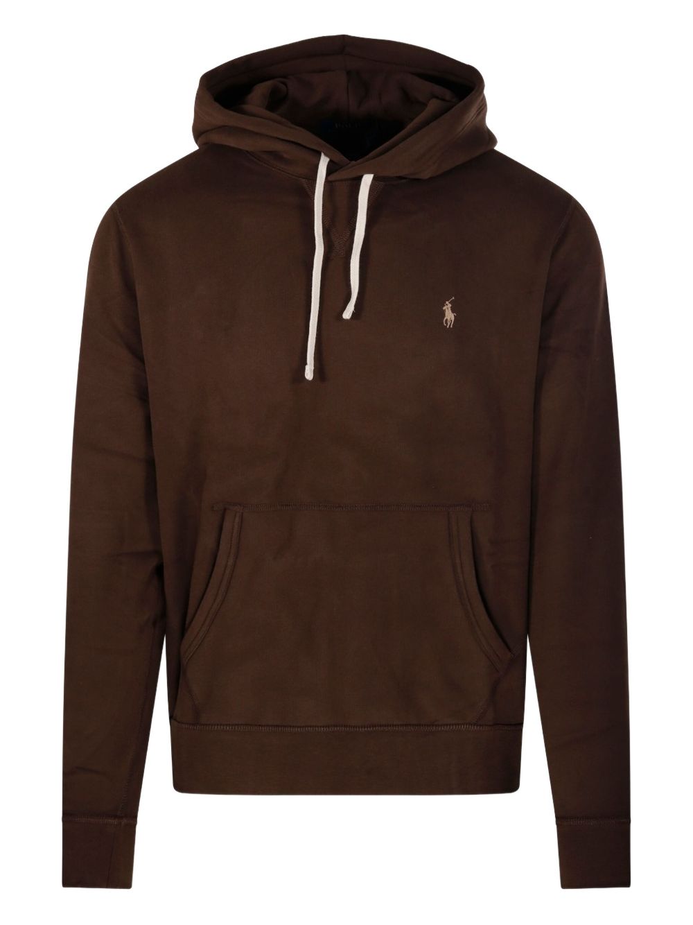 RALPH LAUREN Embroidered Drawstring Hoodie for Men