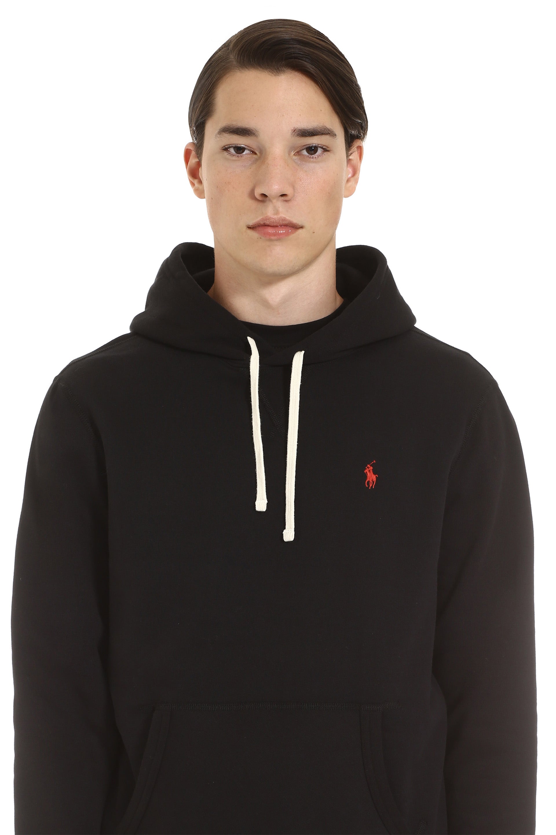 POLO RALPH LAUREN Cotton Blend Basic Hoodie for Men
