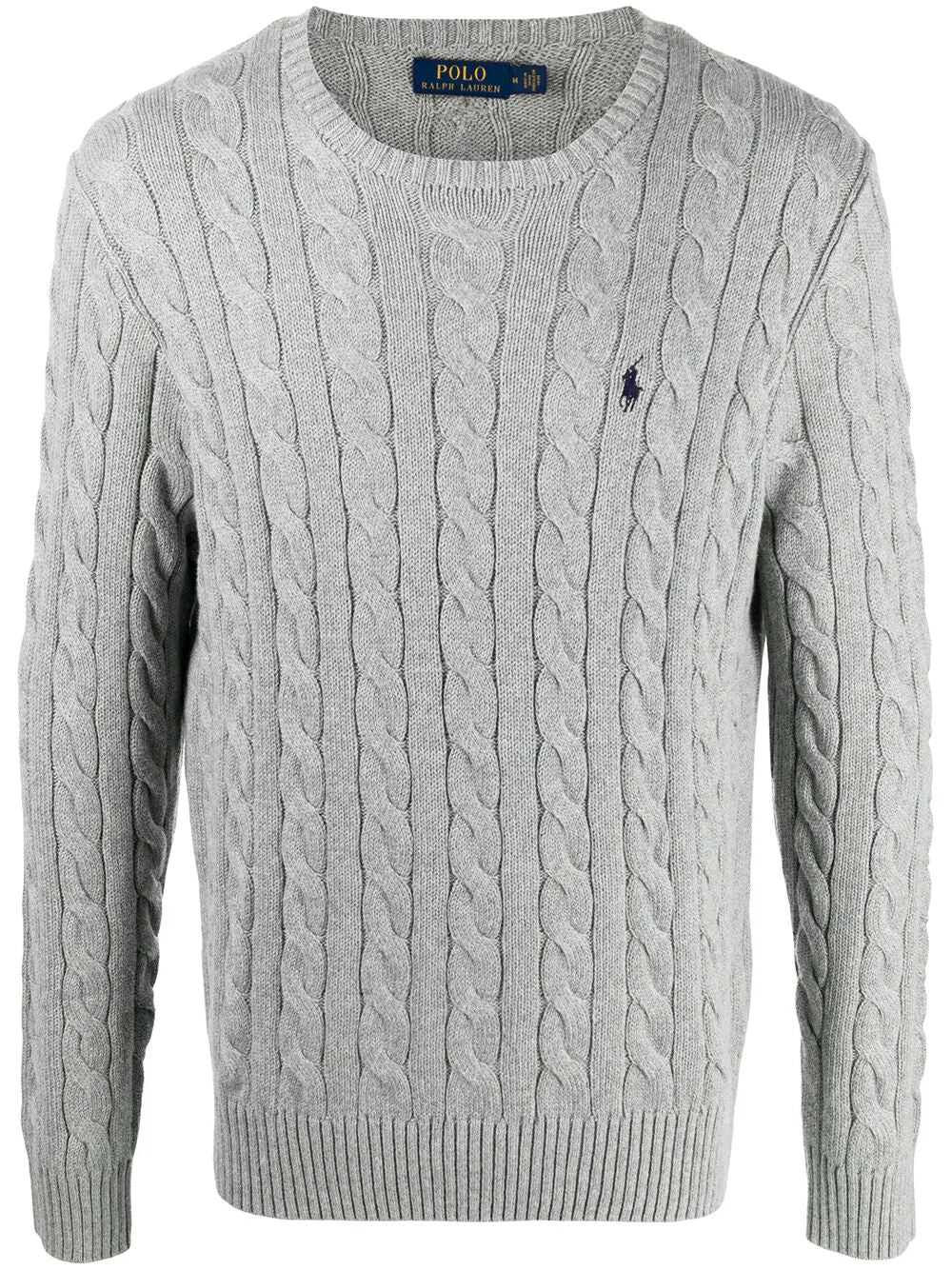 POLO RALPH LAUREN Men's Cable-Knit Cotton Jumper
