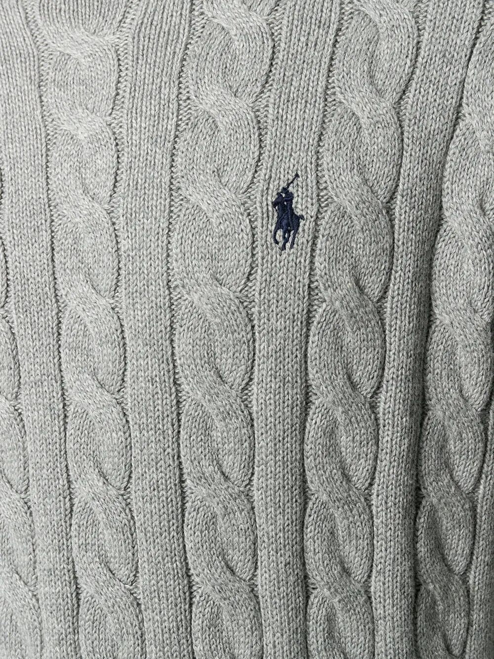 POLO RALPH LAUREN Men's Cable-Knit Cotton Jumper