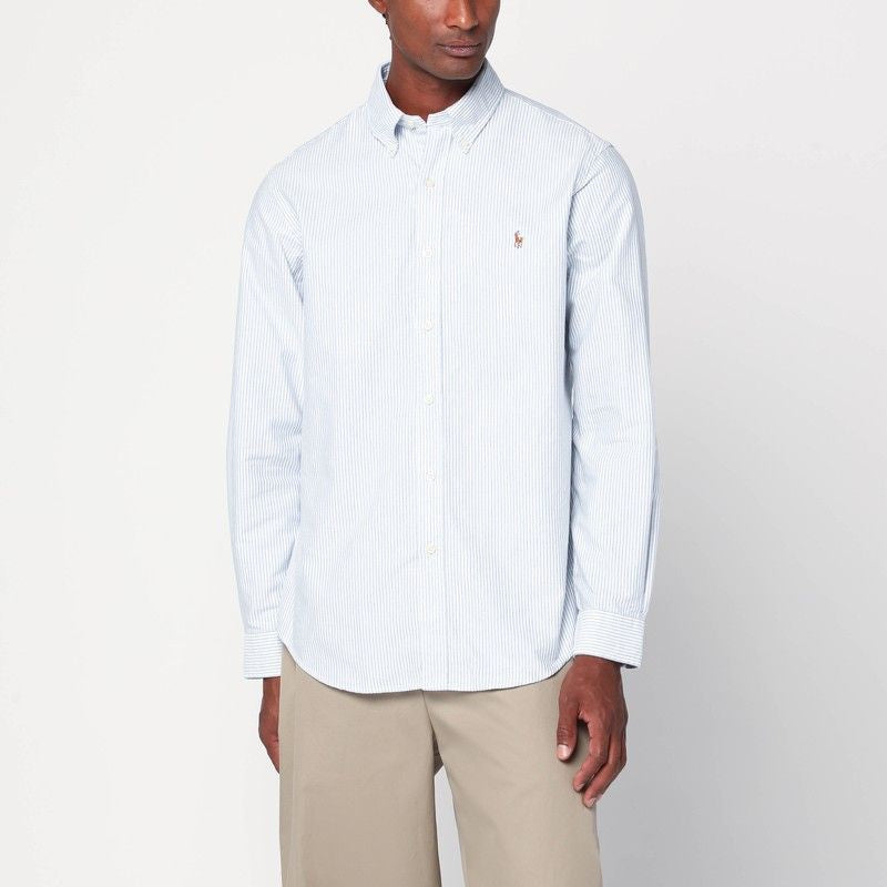 POLO RALPH LAUREN Custom-Fit Striped Button-Down Shirt