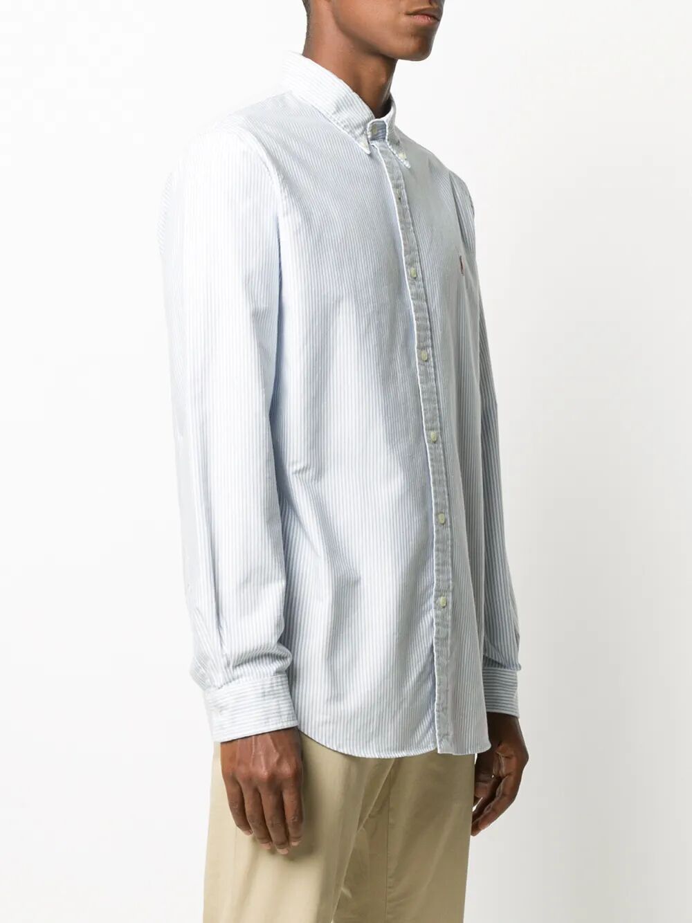 POLO RALPH LAUREN Custom-Fit Striped Oxford Shirt