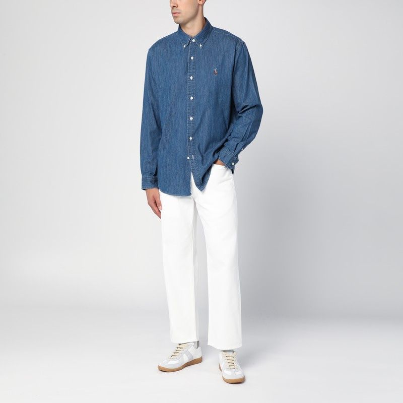 POLO RALPH LAUREN Custom-Fit Denim Shirt for Men