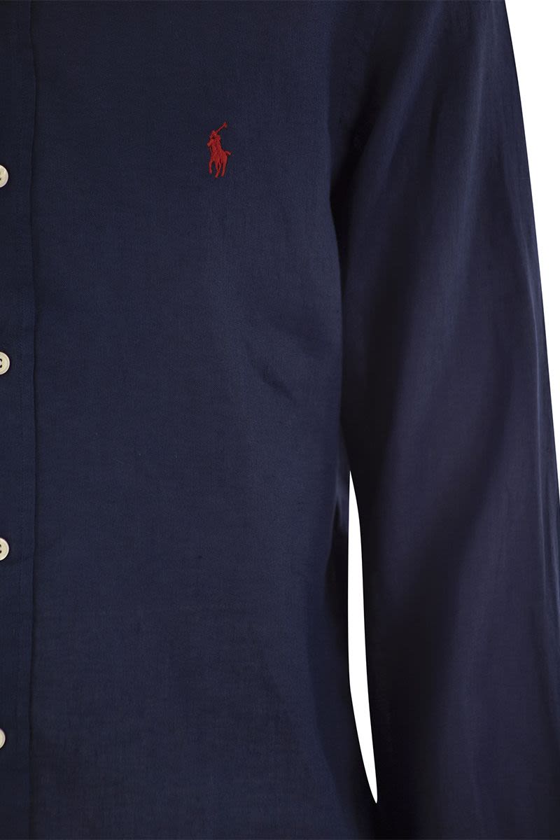 POLO RALPH LAUREN Custom-Fit Linen Shirt for Men