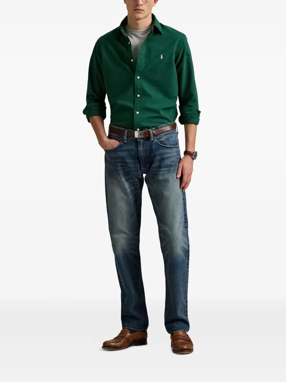 POLO RALPH LAUREN Long Sleeve Sport Shirt