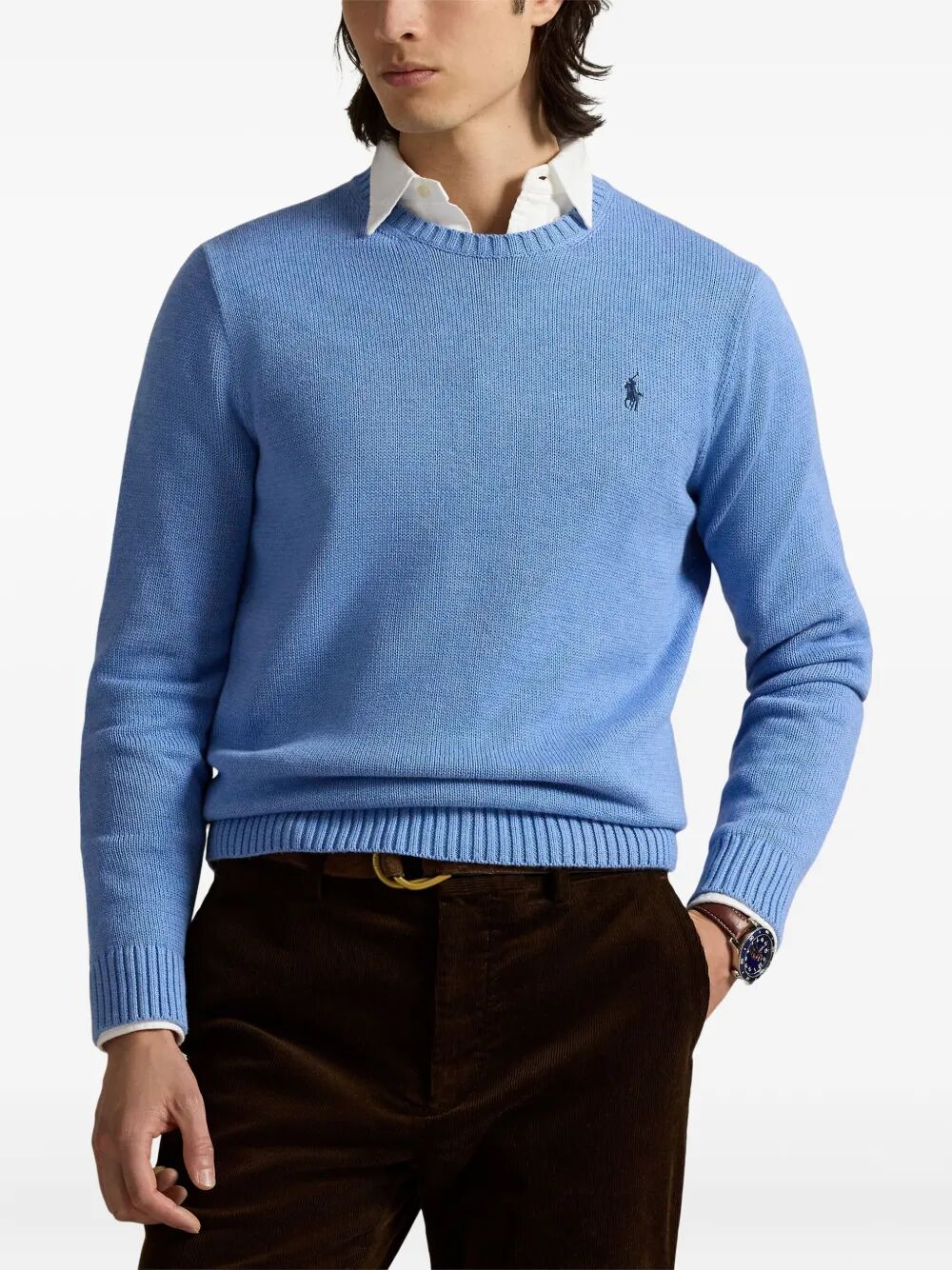 POLO RALPH LAUREN Classic Polo Pony Cotton Knit Pullover - Men’s