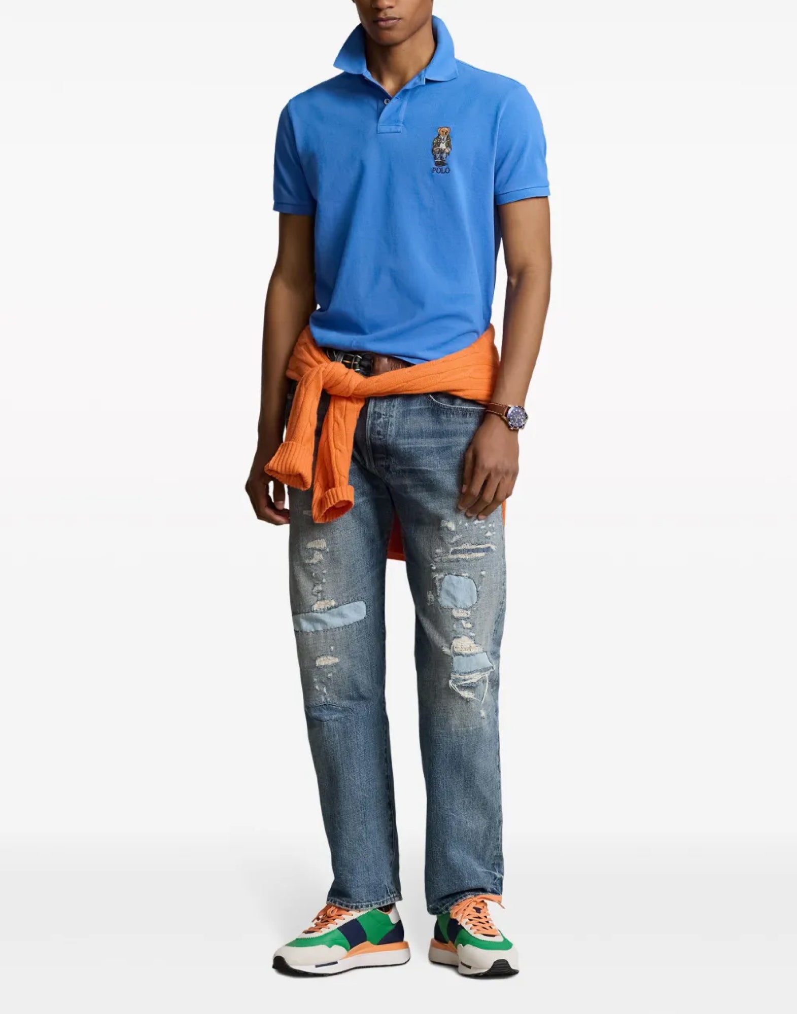 POLO RALPH LAUREN Custom Slim Fit Polo Bear Polo Shirt - Men’s Short Sleeve