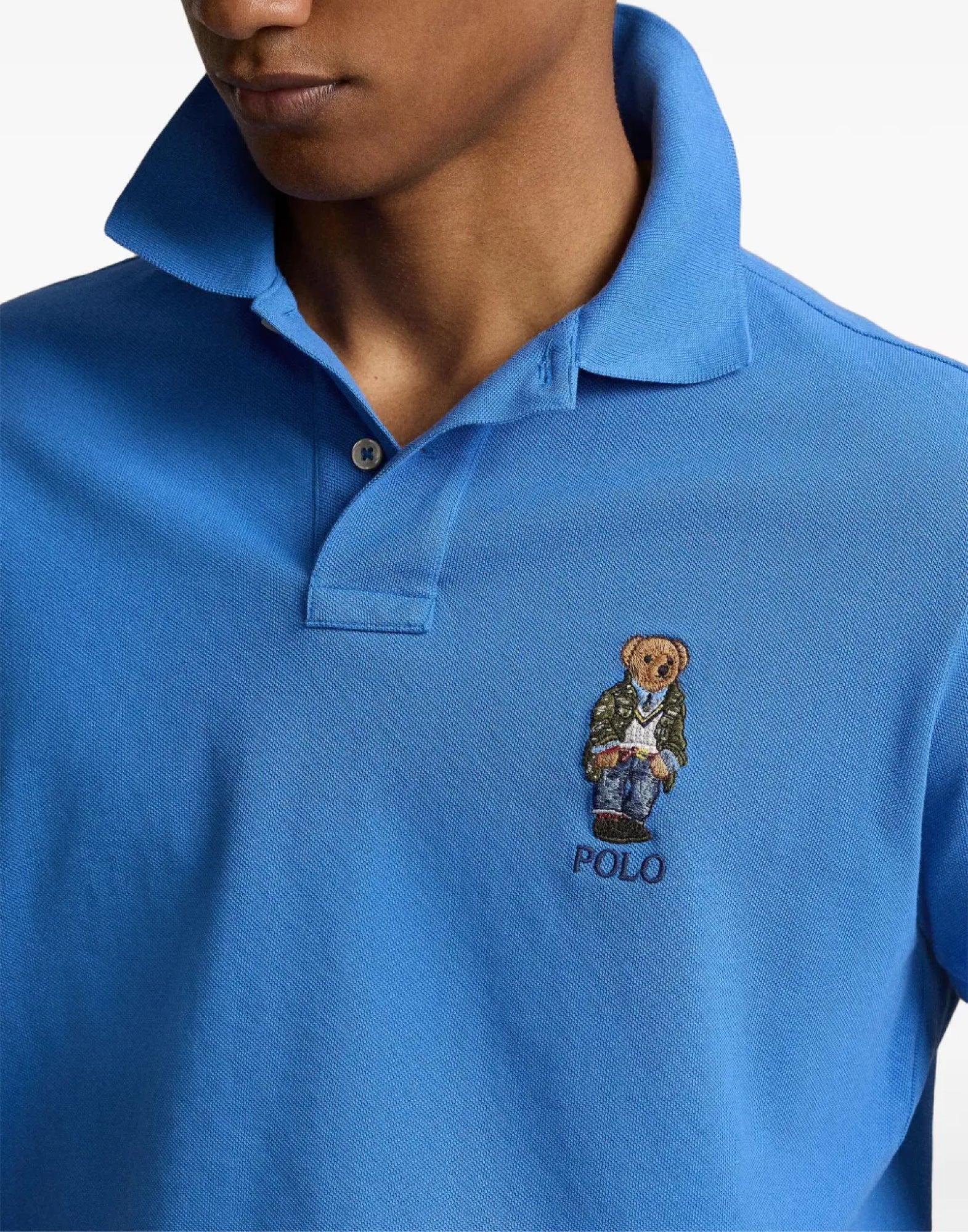 POLO RALPH LAUREN Custom Slim Fit Polo Bear Polo Shirt - Men’s Short Sleeve