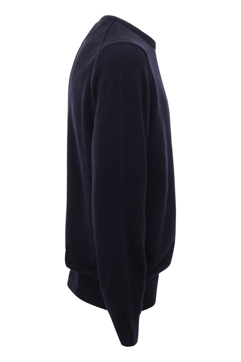 POLO RALPH LAUREN Crew-Neck Wool Sweater for Men