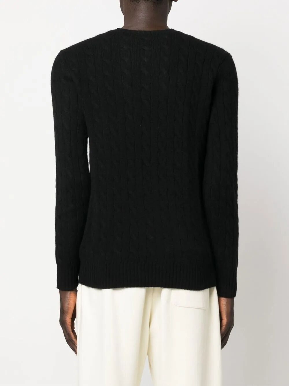 POLO RALPH LAUREN Long Sleeve Wool Cashmere Pullover for Men