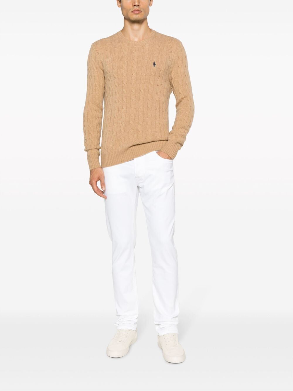 POLO RALPH LAUREN Long Sleeve Crew Neck Pullover for Men