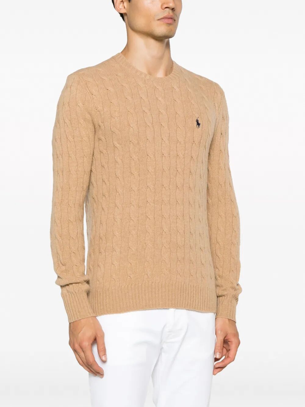 POLO RALPH LAUREN Long Sleeve Cashmere Blend Pullover for Men